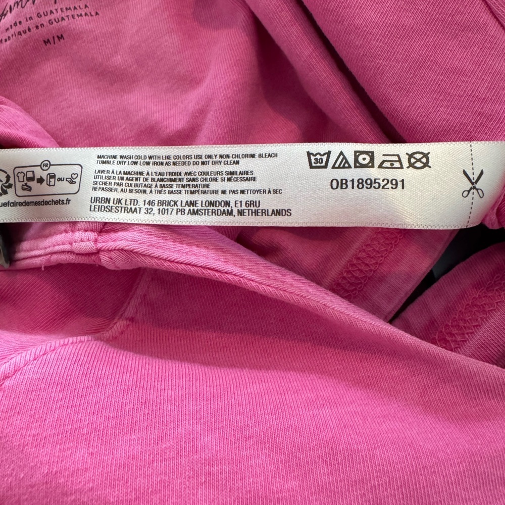 Free People Movement Pink Crop Top M NWOT - Picture 5 of 5